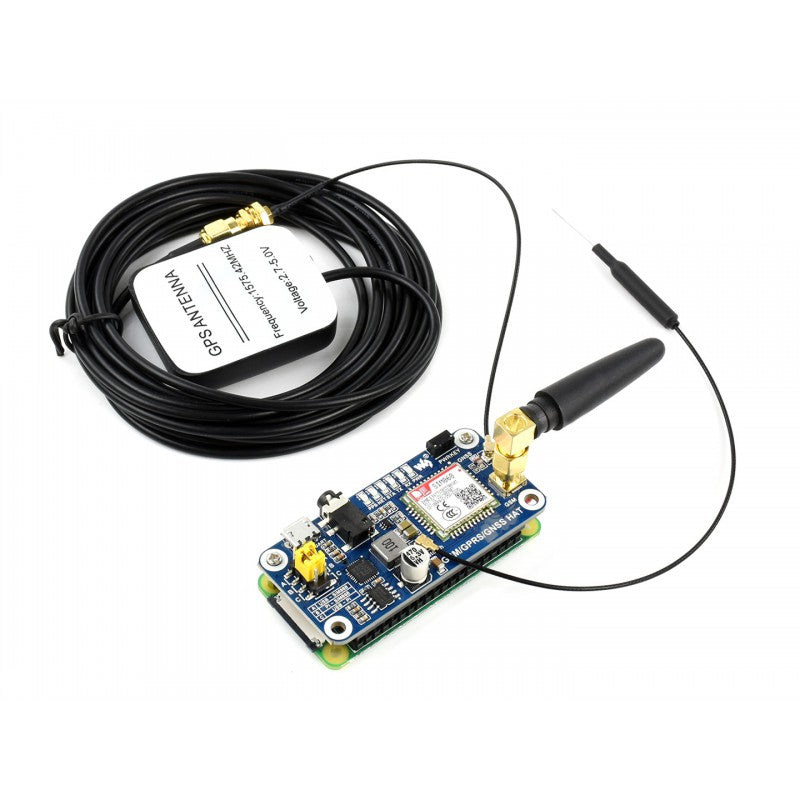 Waveshare GSM/GPRS/GNSS/Bluetooth HAT for Raspberry Pi