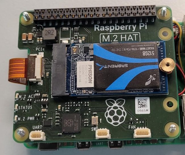 Pi 5 M.2 HAT (PCIe Adapter)