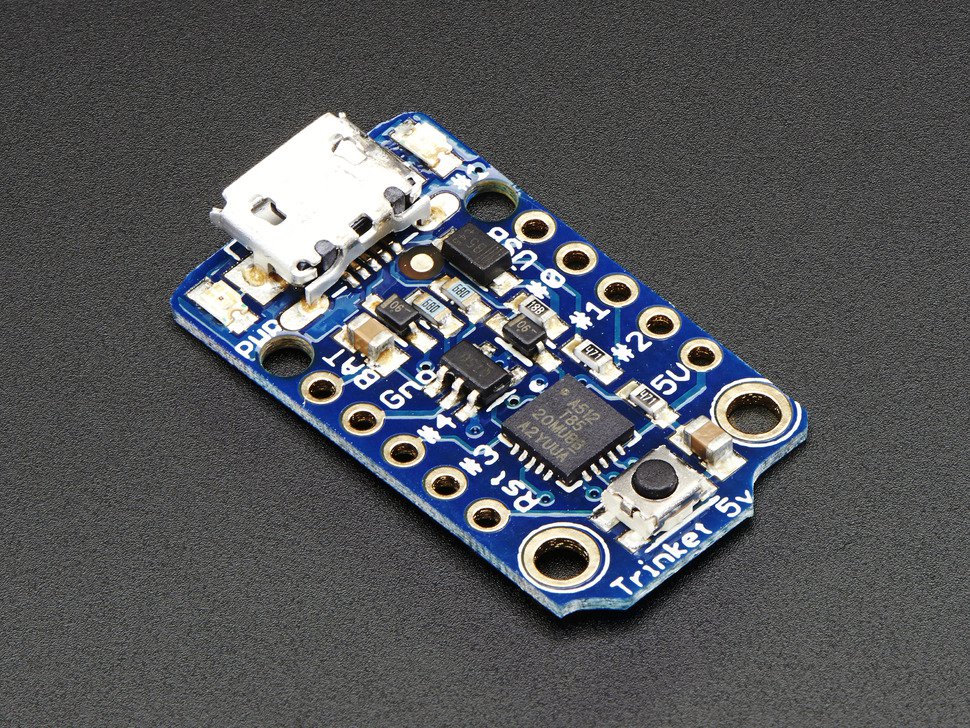 Adafruit Trinket - Mini Microcontroller - 5V Logic - compatible with Arduino