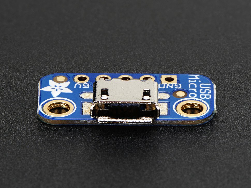 USB Micro-B Breakout Board