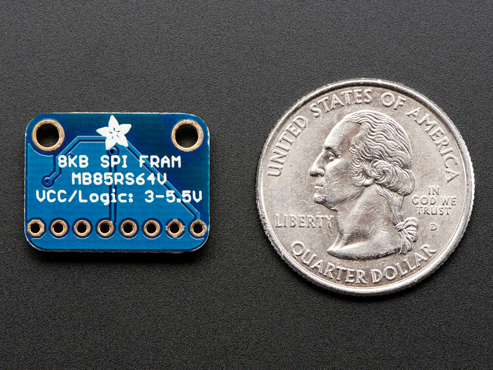 Adafruit SPI Non-Volatile FRAM Breakout - 64Kbit / 8KByte