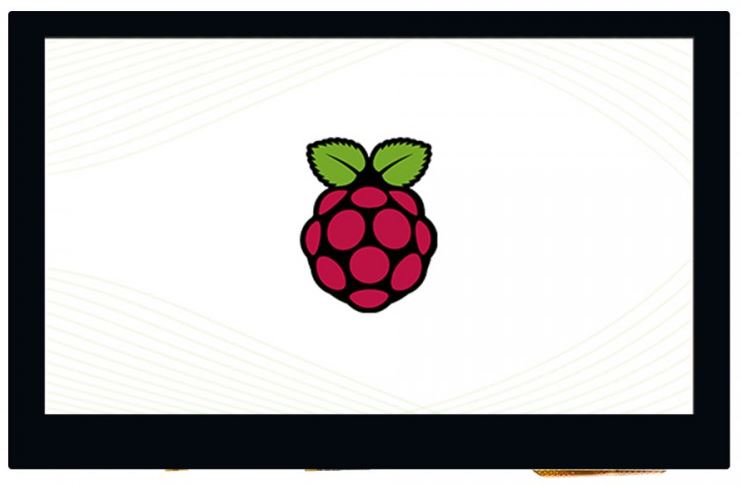 Waveshare 16239 - Kapazitiver 4,3-Zoll-Touchscreen für Raspberry Pi, DSI-Schnittstelle, 800×480