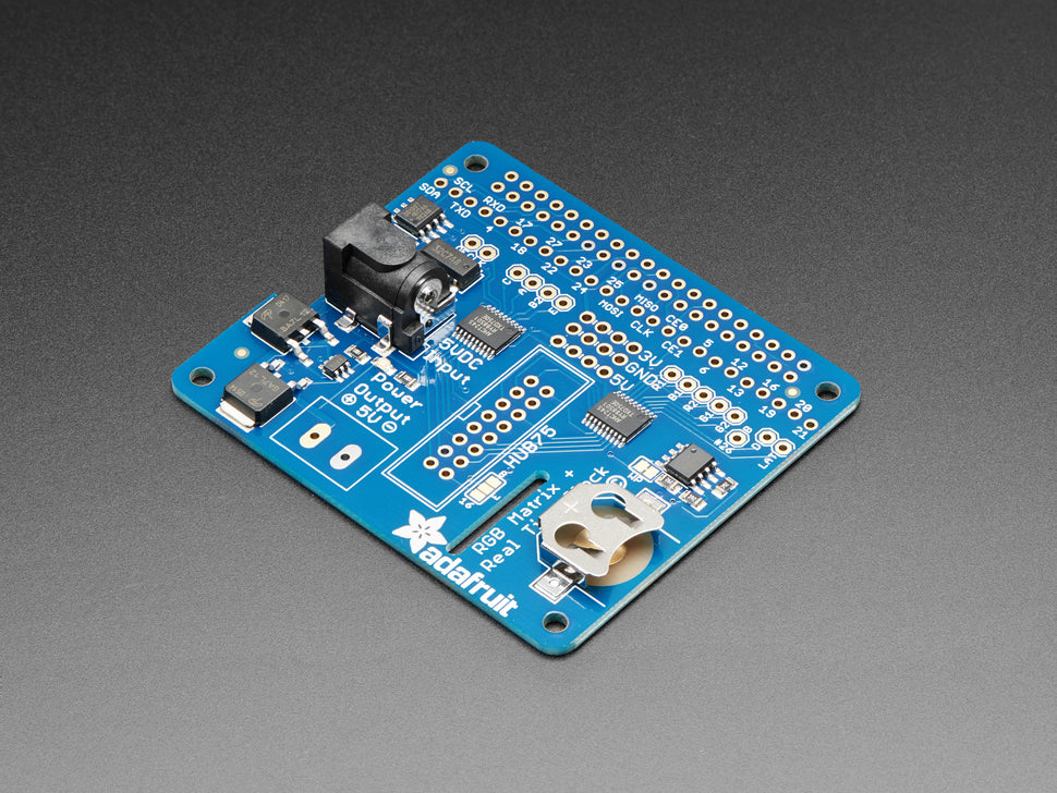 Adafruit RGB Matrix HAT + RTC for Raspberry Pi - Mini Kit