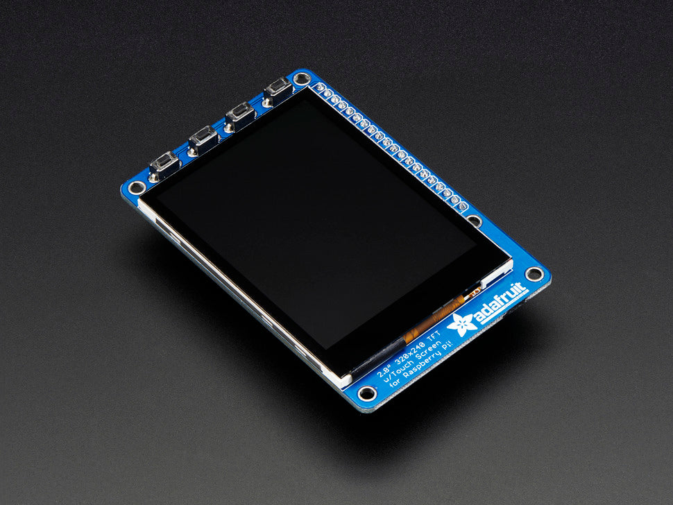 Adafruit PiTFT Plus 320x240 2.8" TFT + Capacitive Touchscreen