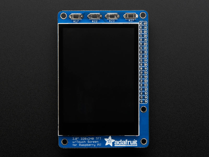 Adafruit PiTFT Plus 320x240 2.8" TFT + Capacitive Touchscreen