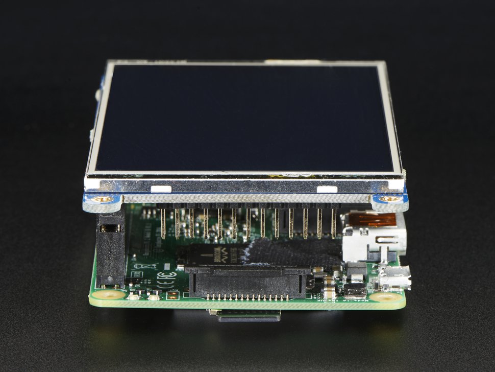 PiTFT Plus 480x320 3.5" TFT+Touchscreen for Raspberry Pi