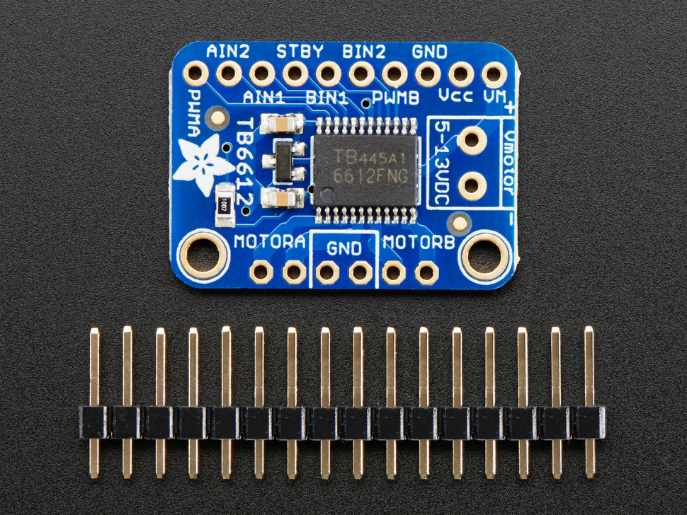 Adafruit TB6612 1.2A DC/Stepper Motor Driver Breakout Board