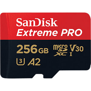 SanDisk Extreme PRO 256 GB microSDXC, Speicherkarte