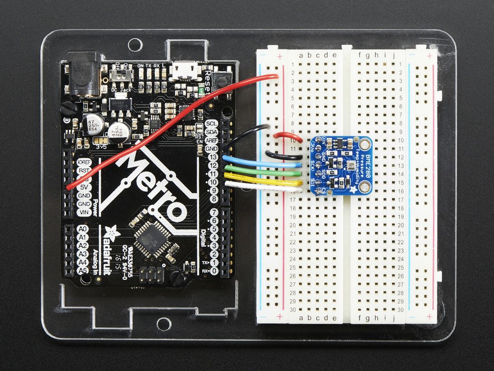 Adafruit BME280 I2C or SPI Temperature Humidity Pressure Sensor