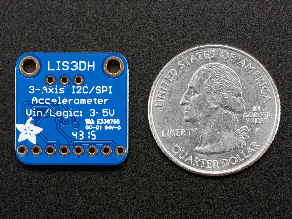 Adafruit LIS3DH Triple-Axis Accelerometer (+-2g/4g/8g/16g)