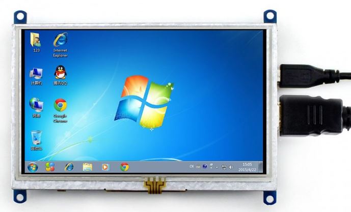 Waveshare 10737 - 5-Zoll-HDMI-LCD (B), 800×480