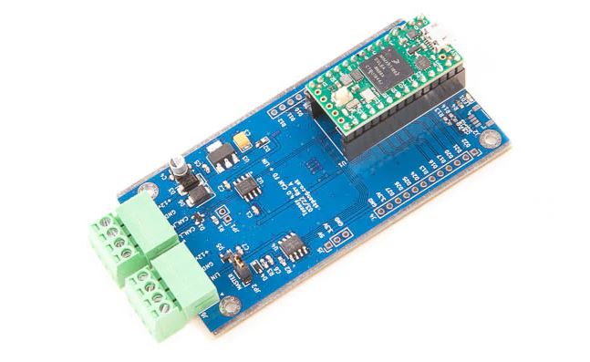 Teensy 4.0 CAN FD and LIN-Bus Board Include Teensy 4.0