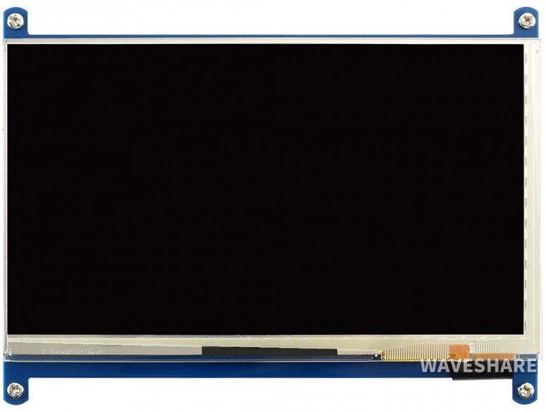 Waveshare 11199 - 7-Zoll-LCD mit kapazitivem Touchscreen (C), 1024×600, HDMI, IPS, niedriger Stromverbrauch