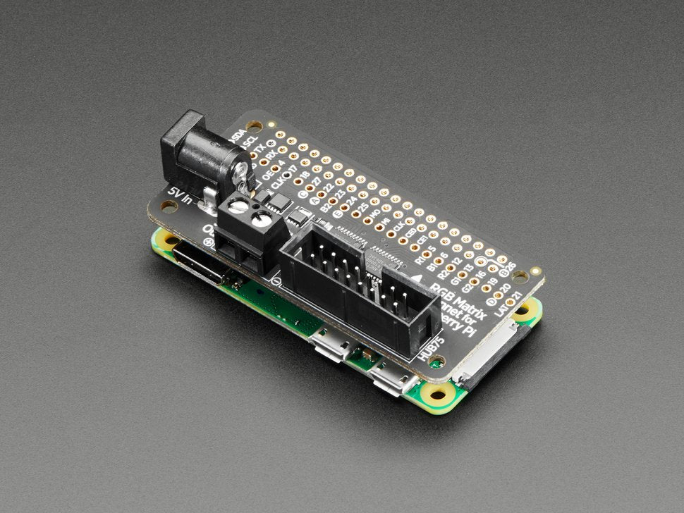 Adafruit RGB Matrix Bonnet for Raspberry Pi