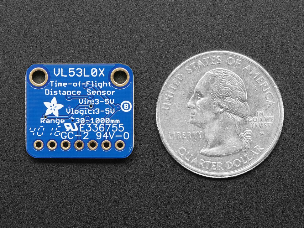 Time of Flight Distance Sensor - ~30 to 1000mm Adafruit VL53L0X