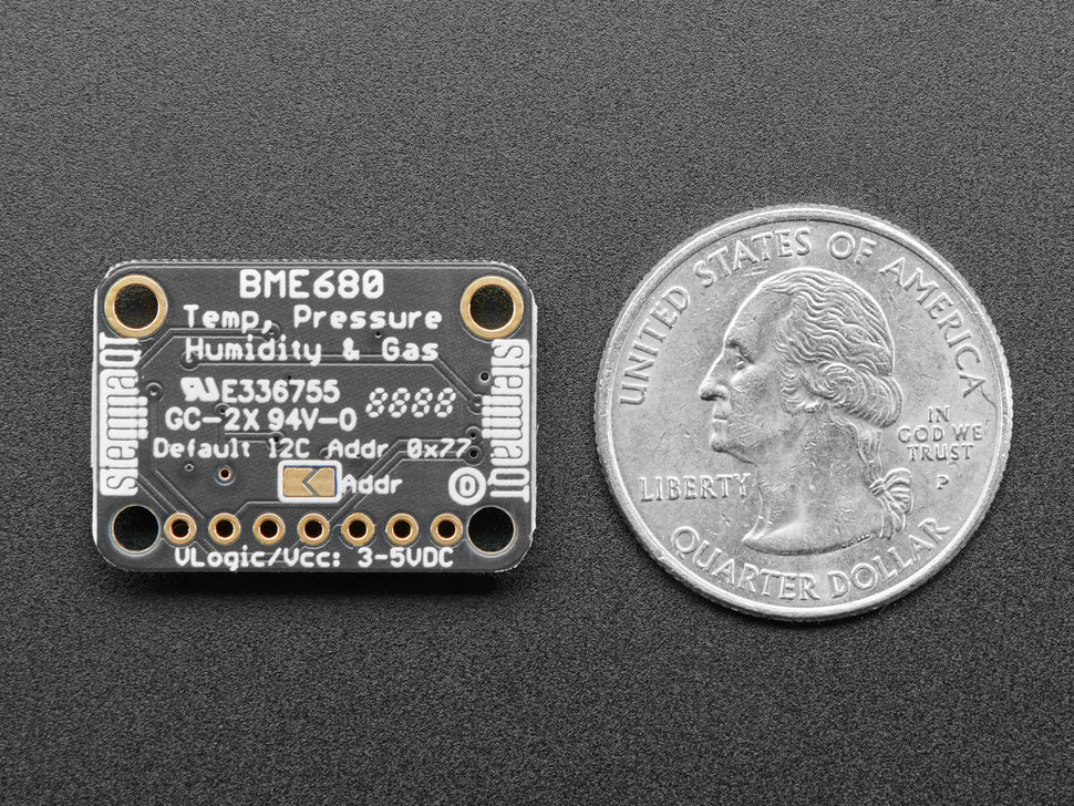 Adafruit BME680 - Temperature, Humidity, Pressure and Gas Sensor - STEMMA QT