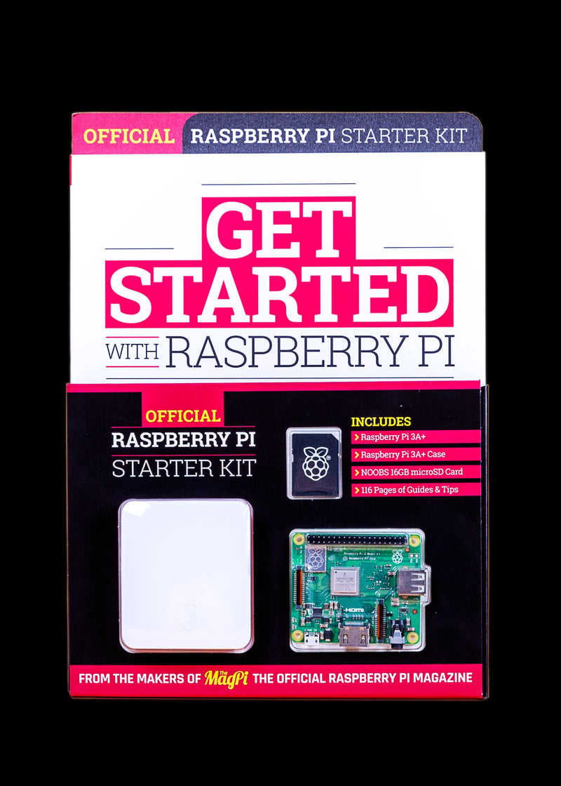 Getting started with Raspberry Pi3 Model A+ (Pi3 A+ Starter Set mit Buch)