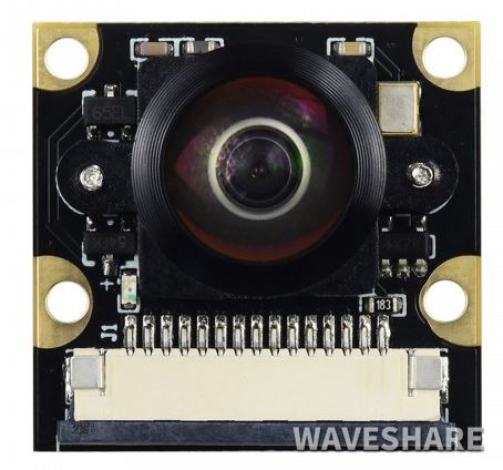 Waveshare 14037 - Raspberry Camera (M), Fischaugenobjektiv (Fisheye Lens) - Waveshare