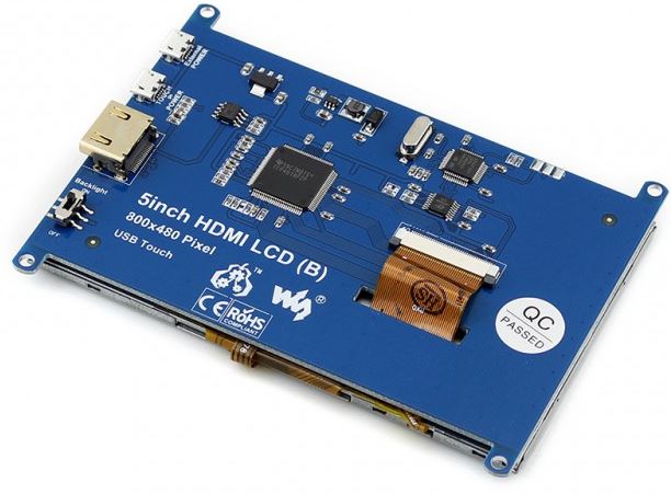 Waveshare 10737 - 5-Zoll-HDMI-LCD (B), 800×480