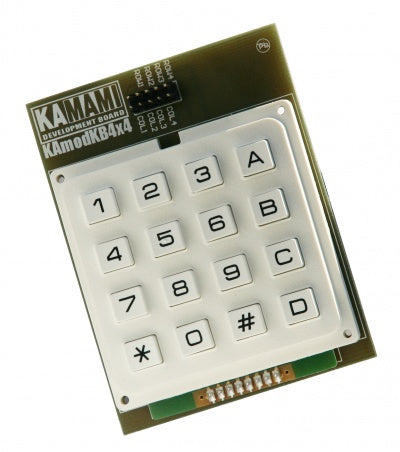 KAmodKB4x4 - module of a 16-button 4 × 4 matrix keyboard