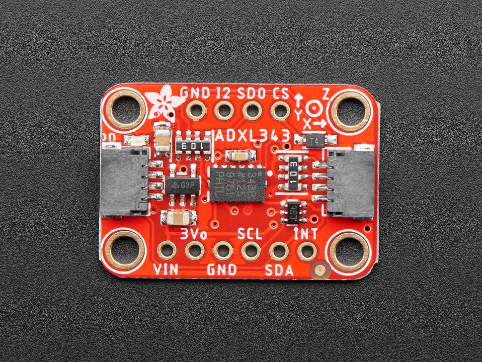 ADXL343 - Triple-Axis Accelerometer (+-2g/4g/8g/16g) w/ I2C/SPI - STEMMA QT / Qwiic