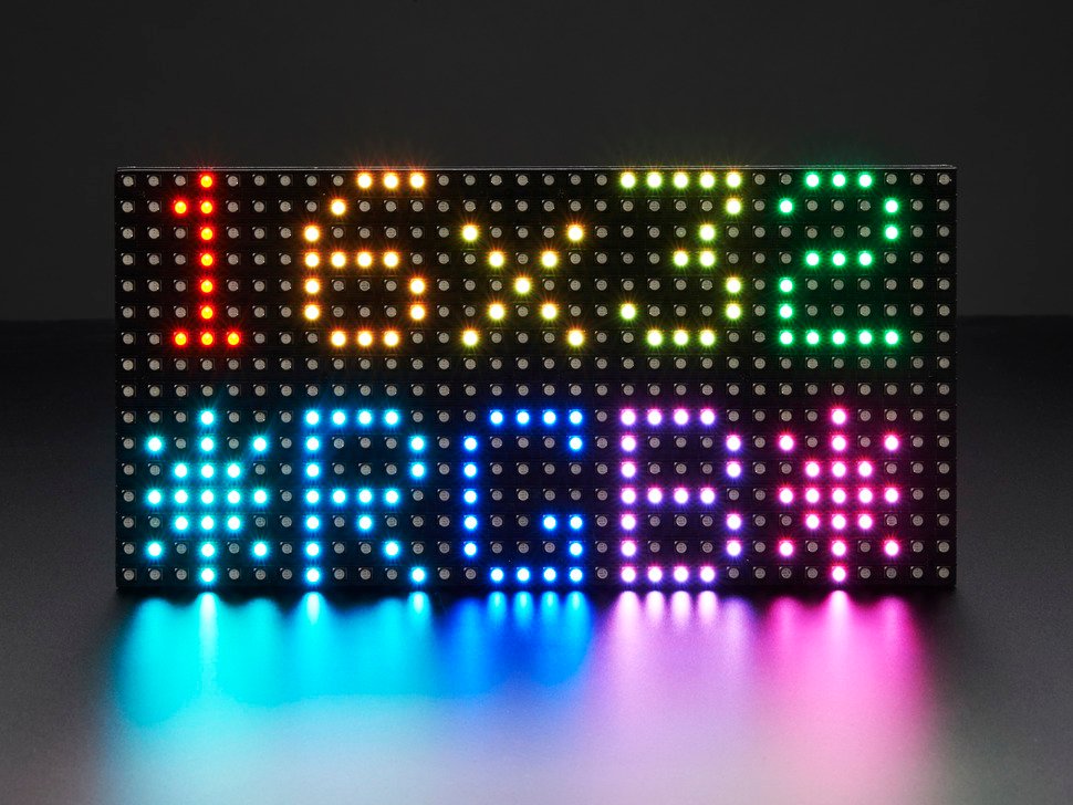 Adafruit Medium 16x32 RGB LED matrix panel - 6mm Pitch