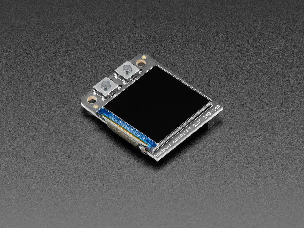 Adafruit Mini PiTFT 1.3" - 240x240 TFT Add-on for Raspberry Pi