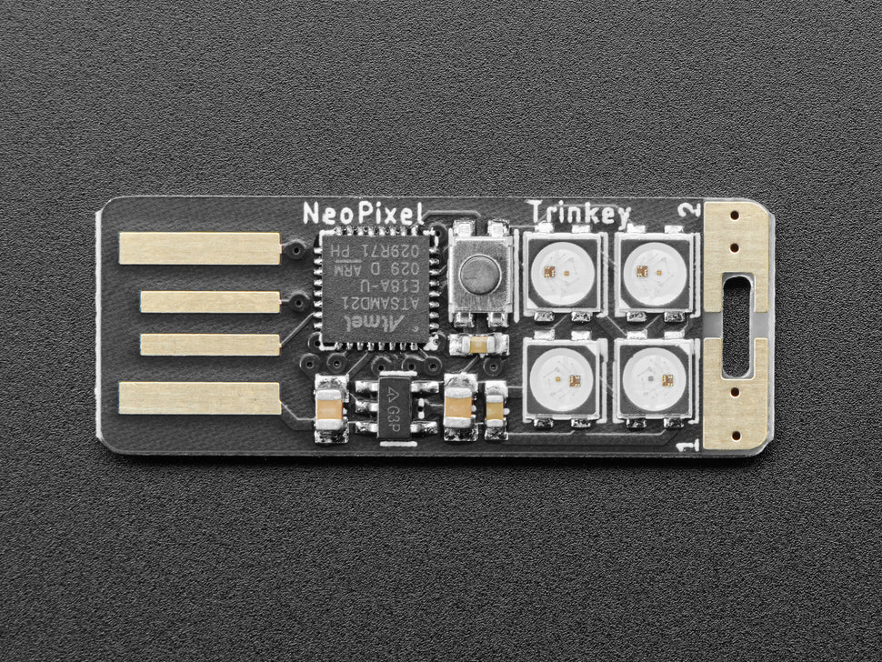 Adafruit Neo Trinkey - SAMD21 USB Key with 4 NeoPixels