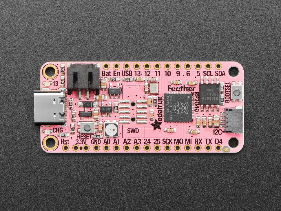 Adafruit Feather RP2040 - Pink