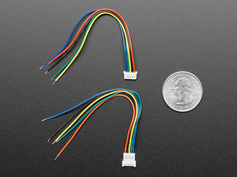1.25mm Pitch 5-pin Cable Matching Pair 10 cm long - Molex PicoBlade Compatible