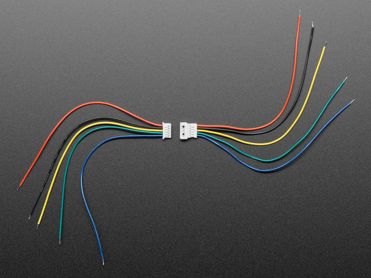 1.25mm Pitch 5-pin Cable Matching Pair 10 cm long - Molex PicoBlade Compatible