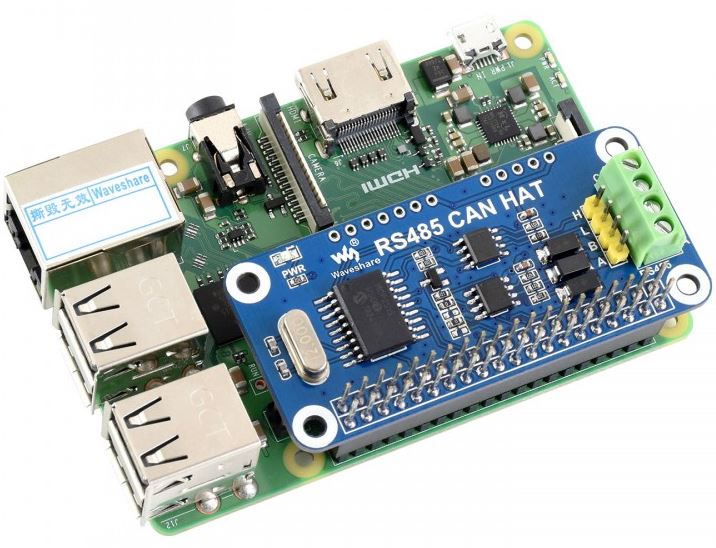 Waveshare 14882 - RS485 CAN HAT for Raspberry Pi