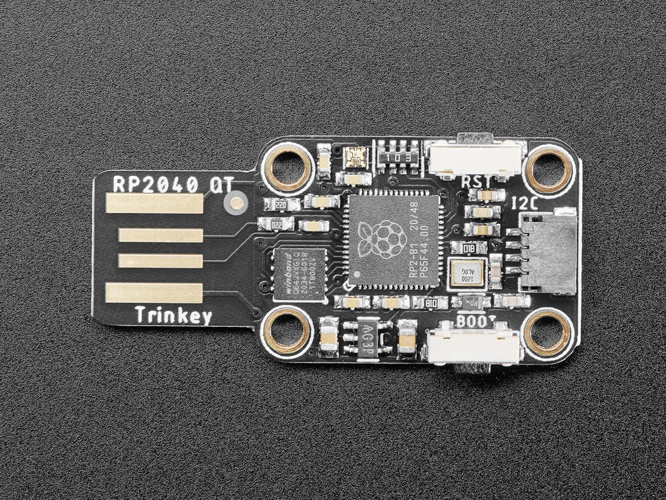 Adafruit Trinkey QT2040 - RP2040 USB Key with Stemma QT