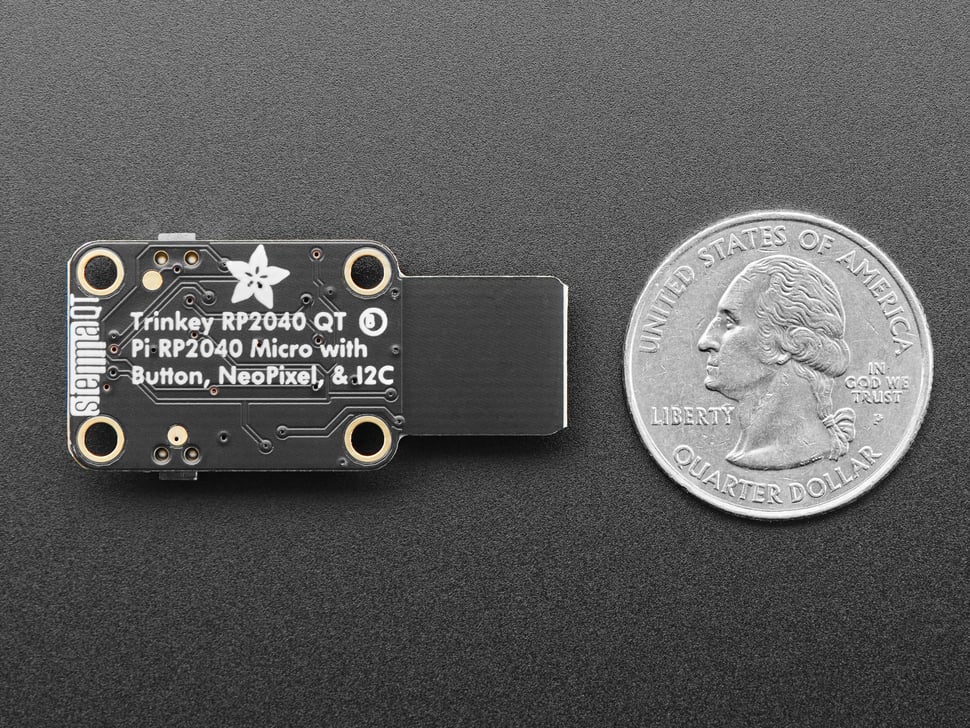 Adafruit Trinkey QT2040 - RP2040 USB Key with Stemma QT