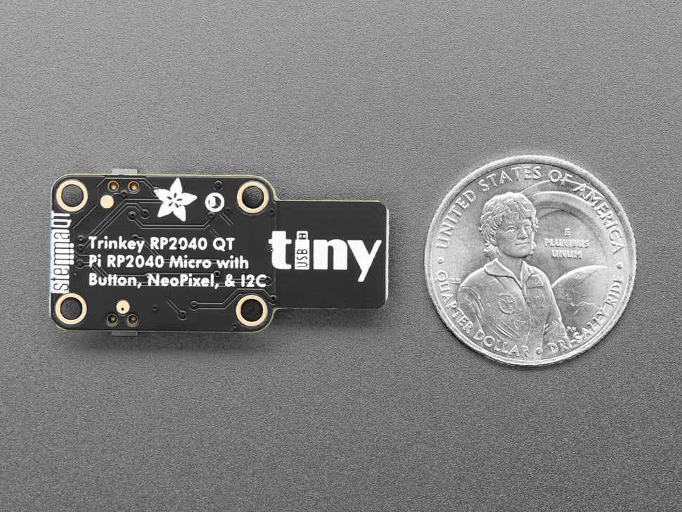 Adafruit Trinkey QT2040 - RP2040 USB Key with Stemma QT