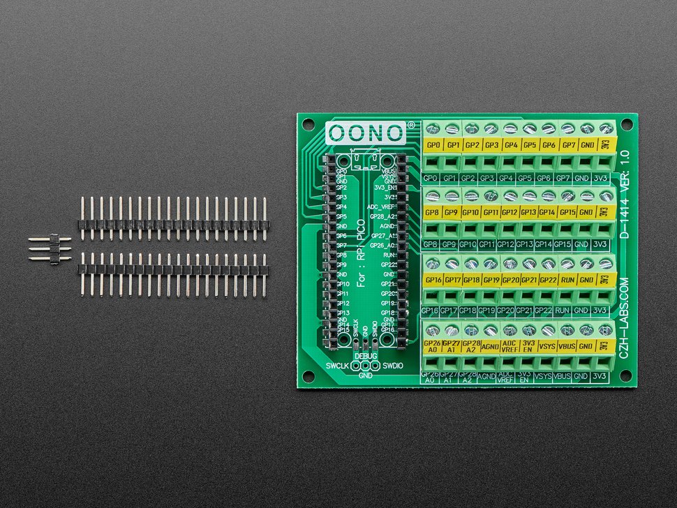 Terminal Block Breakout Module Board for Raspberry Pi Pico