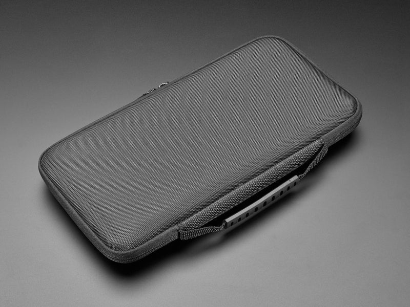 Schwarze Reißverschlusstasche mit Tragegriff für Raspberry Pi 400