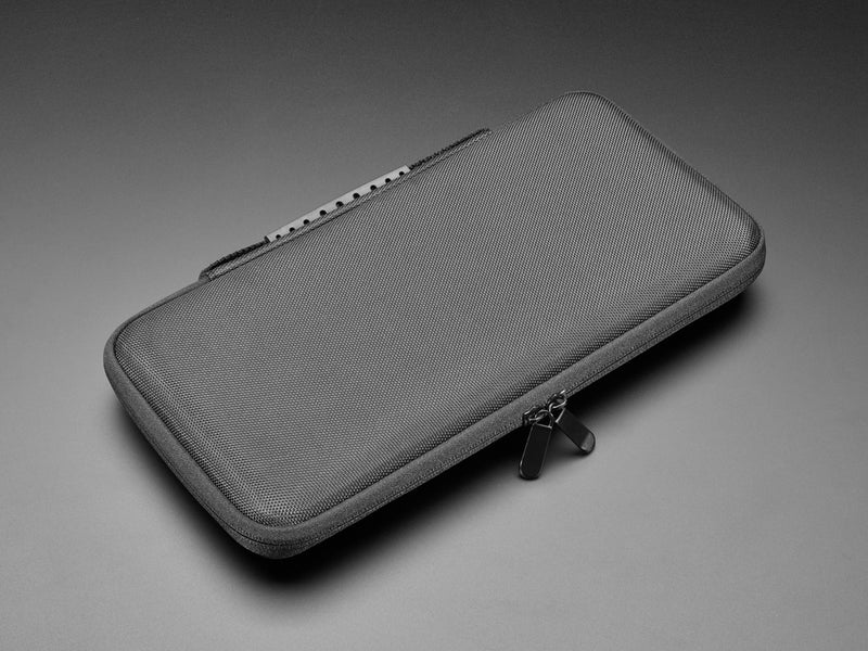 Schwarze Reißverschlusstasche mit Tragegriff für Raspberry Pi 400