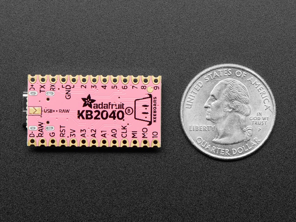 Adafruit KB2040 - RP2040 Kee Boar Driver