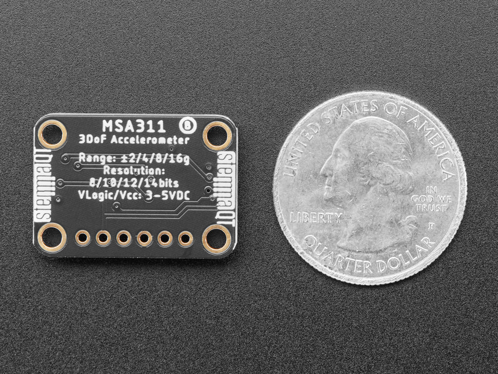 Adafruit MSA311 Triple Axis Accelerometer - STEMMA QT / Qwiic