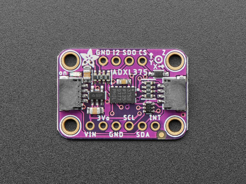 ADXL375 - High G Accelerometer (+-200g) with I2C and SPI - STEMMA QT / Qwiic