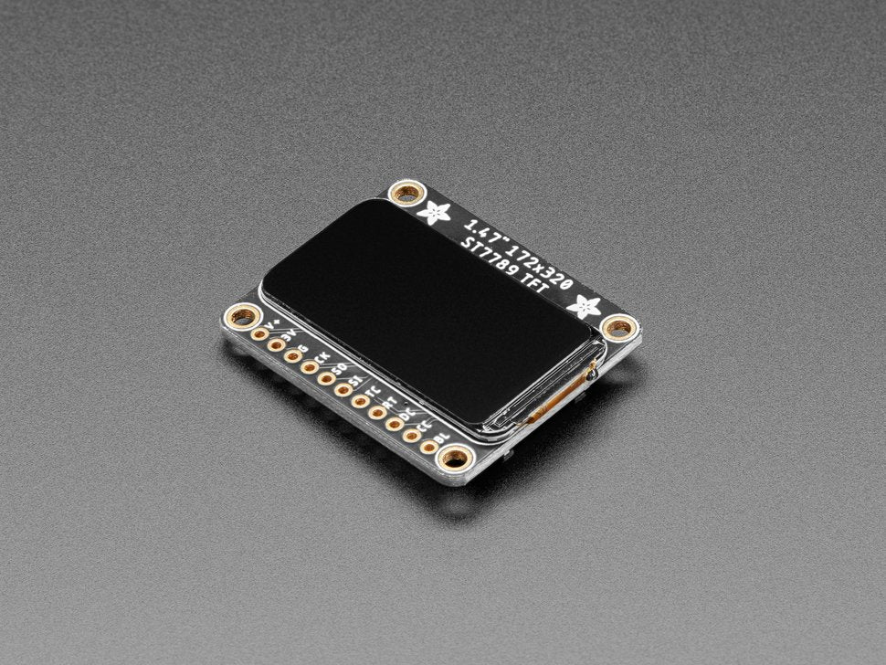 Adafruit 1.47" 320x172 Round Rectangle Color IPS TFT Display - ST7789