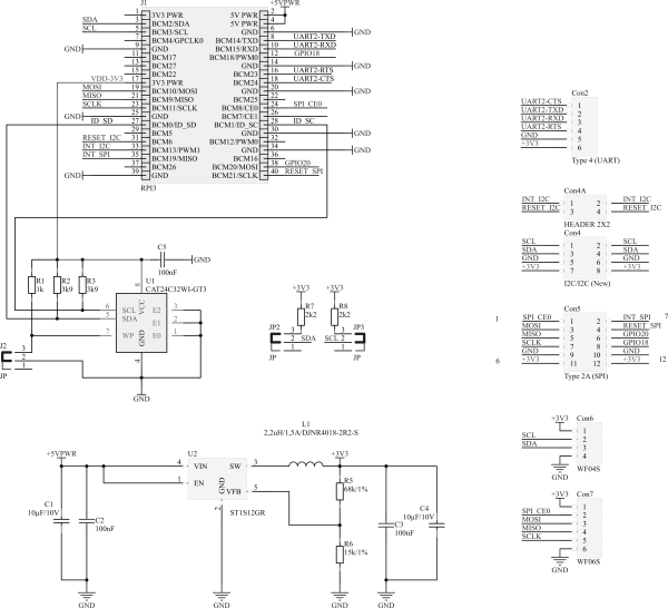 KAmodRPi-Pmod-HAT – connector expander for Raspberry Pi