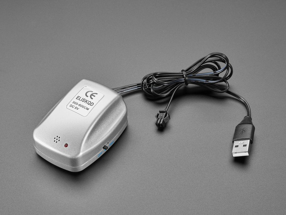 EL Wire Sound Activated Pocket Inverter - 5V USB Power