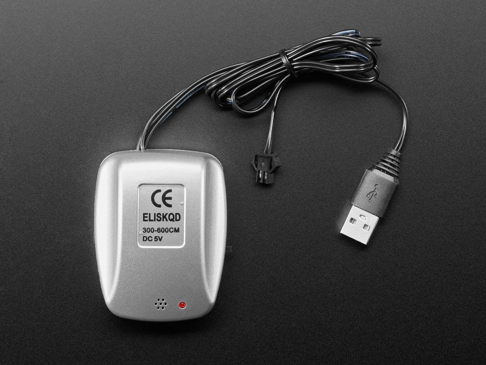 EL Wire Sound Activated Pocket Inverter - 5V USB Power