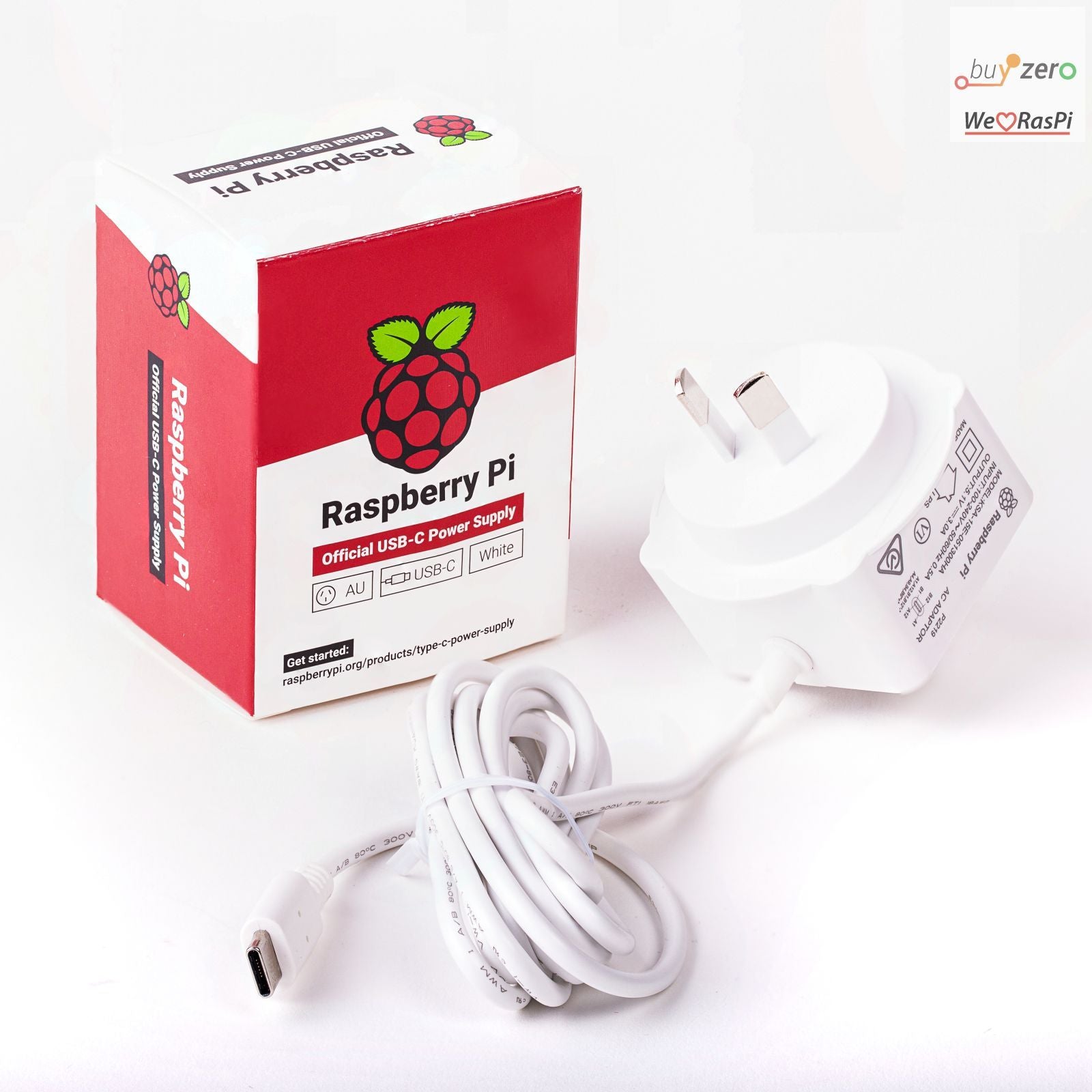 Raspberry Pi 15 W USB-C Netzteil (offizielles Netzteil)