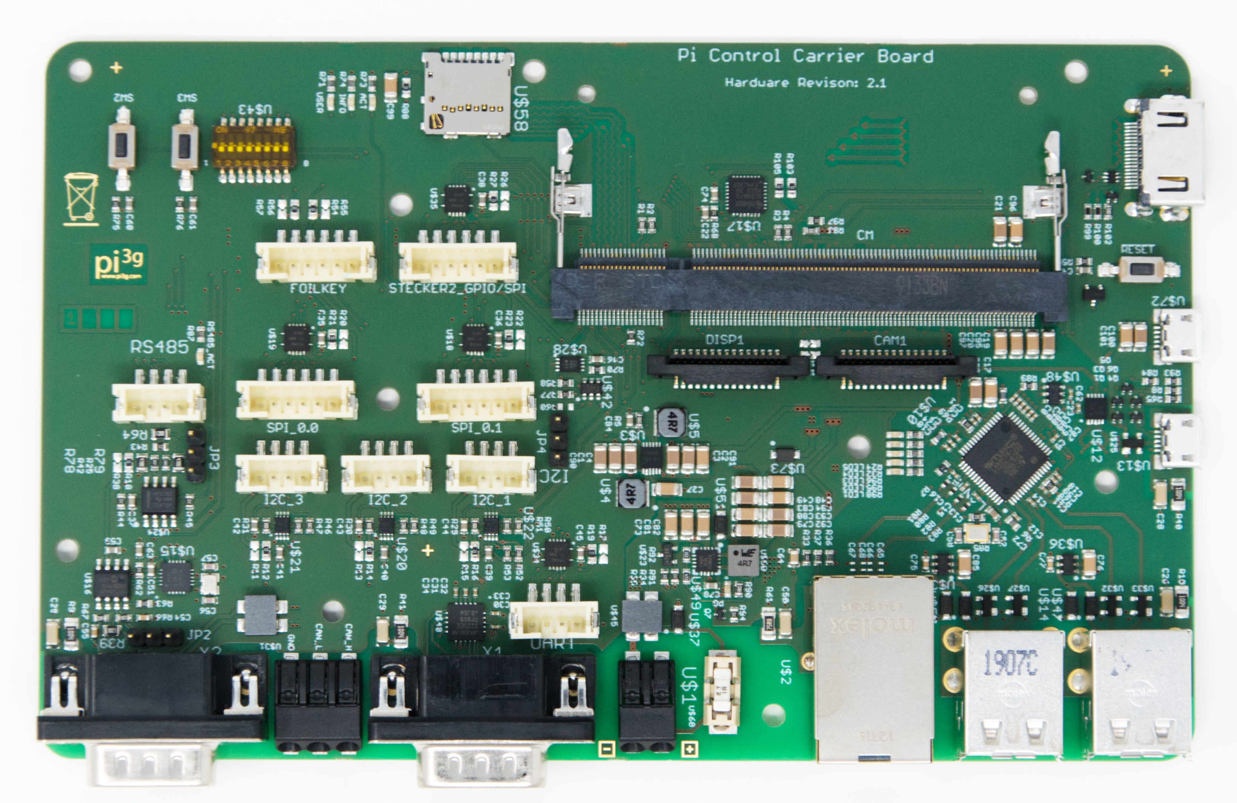 PCCB Pi Control Carrier Board for Raspberry Pi Compute Module