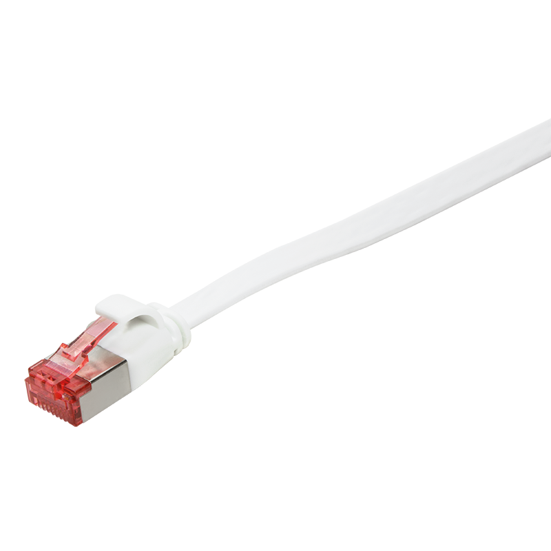 Cat 6 Netzwerkkabel SlimLine, Weiss, 2m (LogiLink)