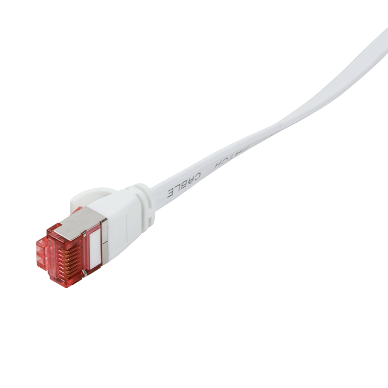 Cat 6 Netzwerkkabel SlimLine, Weiss, 2m (LogiLink)