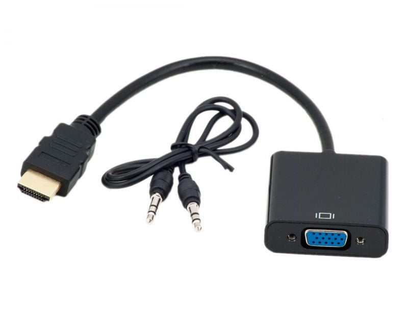HDMI to VGA Convertor - Black